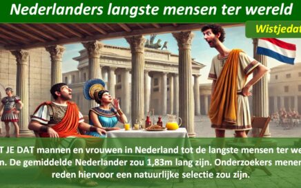 Nederland en Nederlanders, leuke weetjes, wist je datjes en TIPS