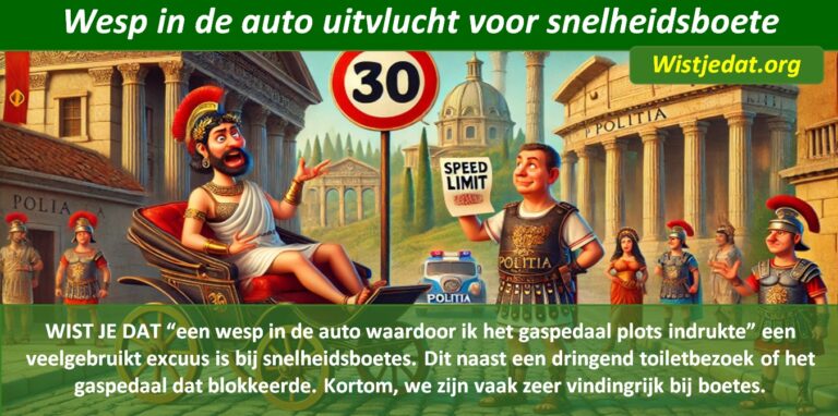 Snelheidsovertredingen en snelheidsboetes, leuke weetjes, wist je datjes en TIPS