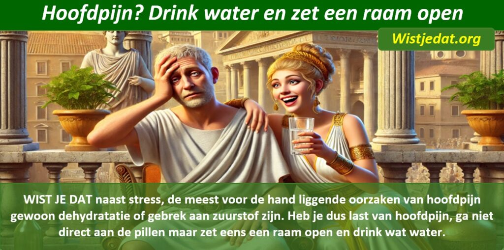 Hoofdpijn en migraine, leuke weetjes wist je datjes en handige TIPS