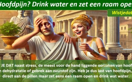 Hoofdpijn en migraine, leuke weetjes wist je datjes en handige TIPS