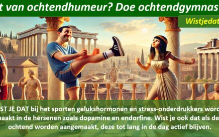 lichaamsbeweging leuke weetjes wist je datjes en handige TIPS