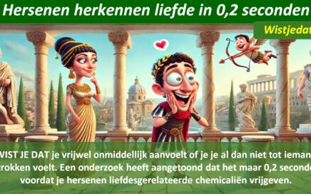 Liefde, verliefdheid en verliefd zijn, leuke weetjes en wist je datjes
