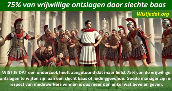 Management en leiding geven, leuke weetjes, wist je datjes en handige TIPS