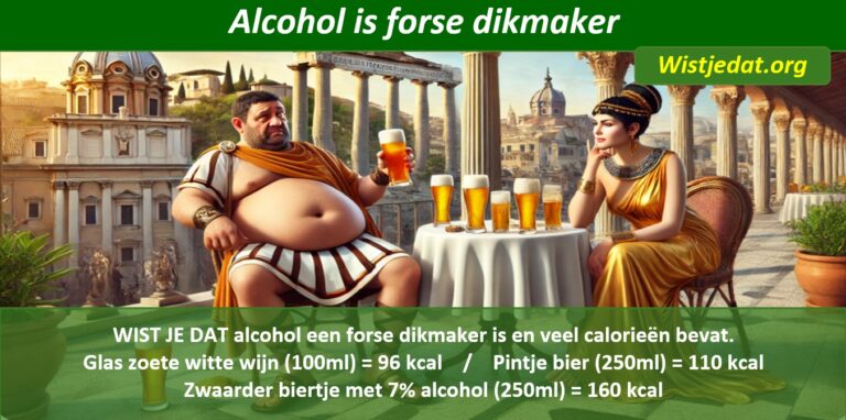 Dik worden en overgewicht, leuke weetjes TIPS en wist je datjes