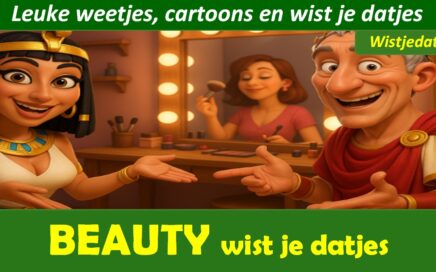 Beauty en make-up weetjes, cartoons en wist je datjes