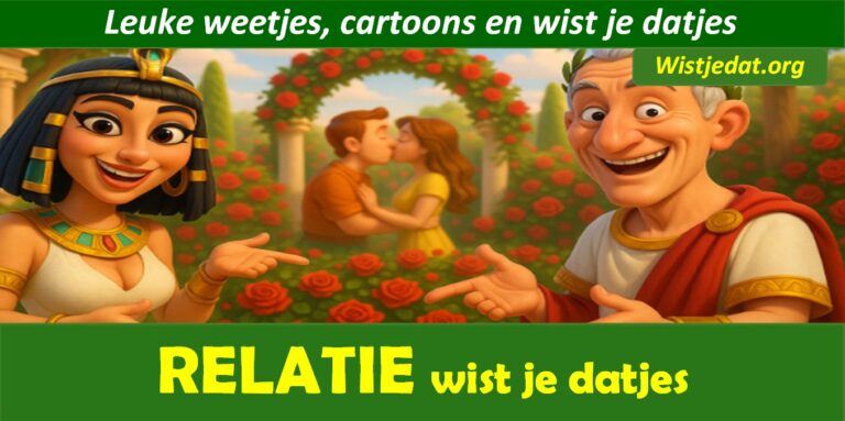 Relatie en relatie weetjes , cartoons en wist je datjes