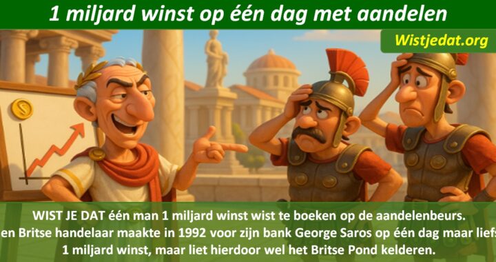 Gratis grappige cartoon foto met oude Romeinen en de aandelenmarkt met leuke weetjes, wist je datjes over aandelen en beleggen