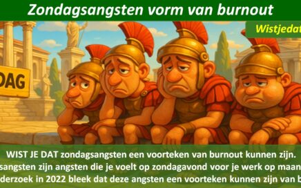 Gratis grappige cartoon foto met burnout bij soldaten op zondag omdat ze maandag moeten werken met leuke weetjes, wist je datjes