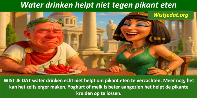 Gratis grappige cartoon foto over pikant en pittig eten met leuke weetjes, wist je datjes