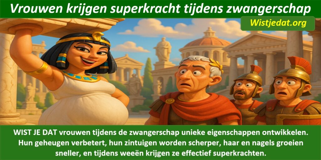 Zwanger zijn en zwangerschap met grappige cartoons en weetjes