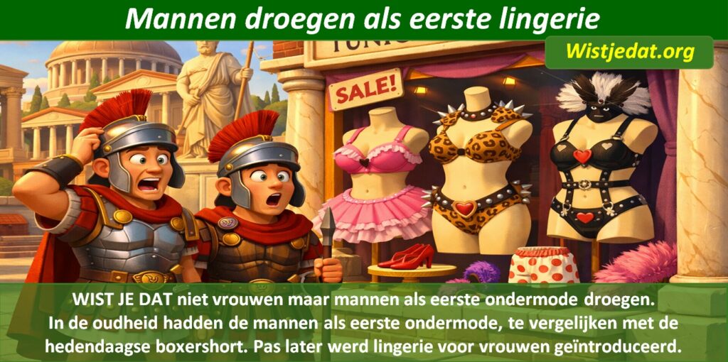 Leuke weetjes en wist je datjes over lingerie en ondermode