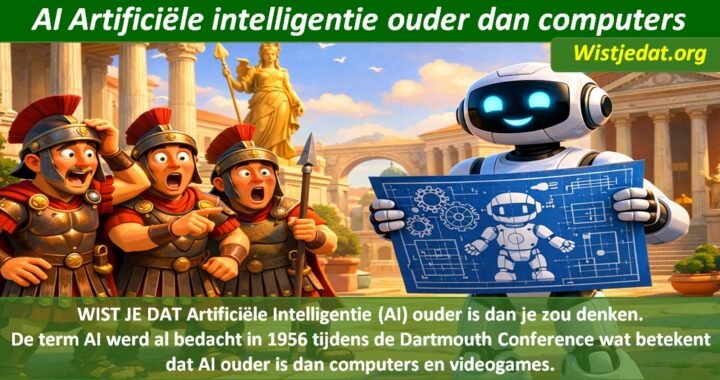 Wist je dat over Artificiële Intelligentie AI? Met bizarre weetjes