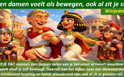 Op deze website pagina vind je enkele fascinerende feiten en bizarre wist je datjes over dansen die je misschien nog niet kent