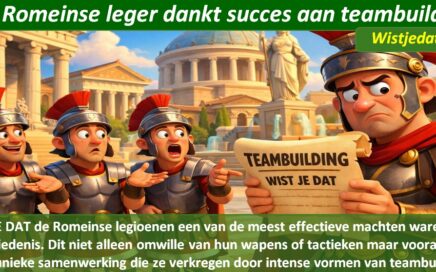Wist je dat over teambuilding? Met bizarre weetjes