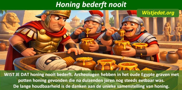 Op deze website pagina vind je enkele fascinerende feiten en bizarre wist je datjes over honing die je misschien nog niet kent.