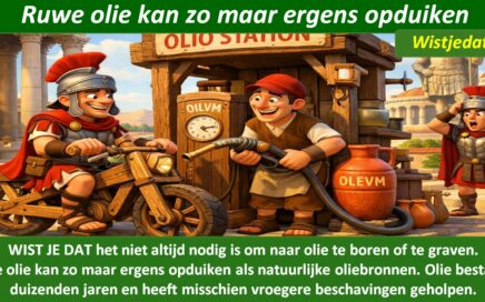 wist je dat over ruwe olie met bizarre weetjes en wistjedatjes