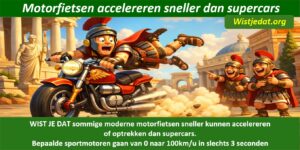 fascinerende feiten en bizarre wist je datjes over motorfietsen