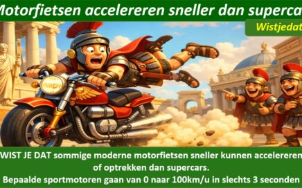 fascinerende feiten en bizarre wist je datjes over motorfietsen