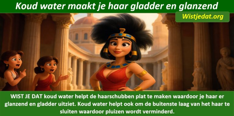 fascinerende feiten, leuke weetjes en bizarre wistjedatjes over een koude douche