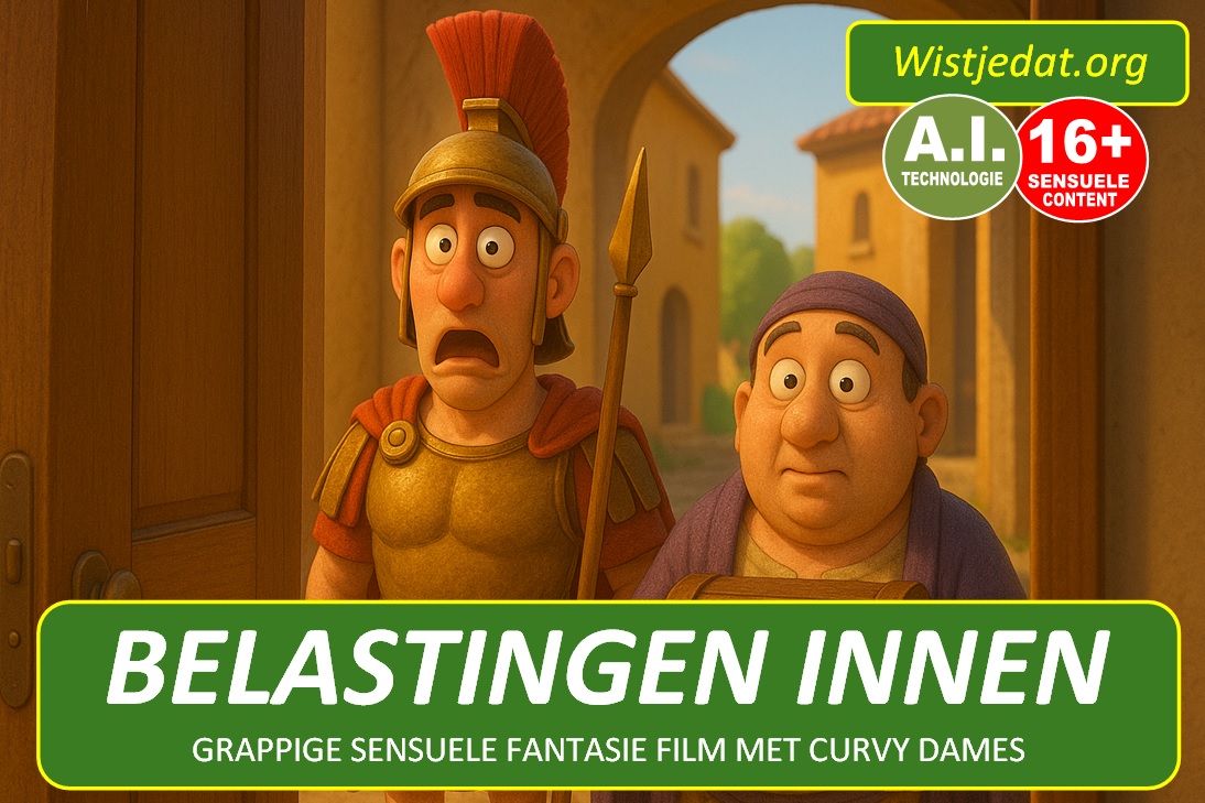 Belastingen innen, grappige sensuele humor film met curvy dames met grote borsten en een maatje meer