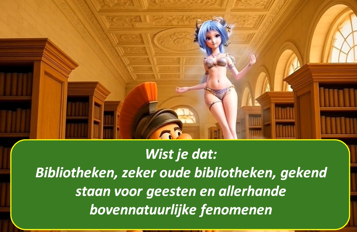 De bibliotheek, grappige sensuele humor film met curvy dames met grote borsten en een maatje meer 02