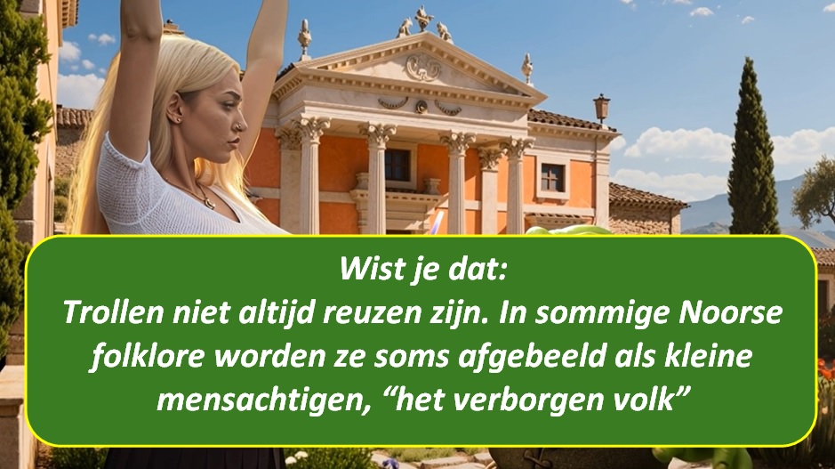 De gekke trol, grappige sensuele humor film met curvy dames met grote borsten en een maatje meer