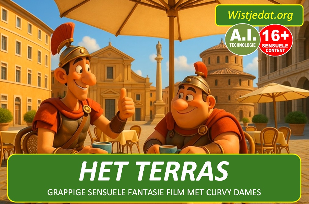 TRAILER Het terras, grappige sensuele humor film met curvy dames met grote borsten en een maatje meer 01